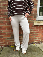 Stone Soft Knit Trousers Charlotte
